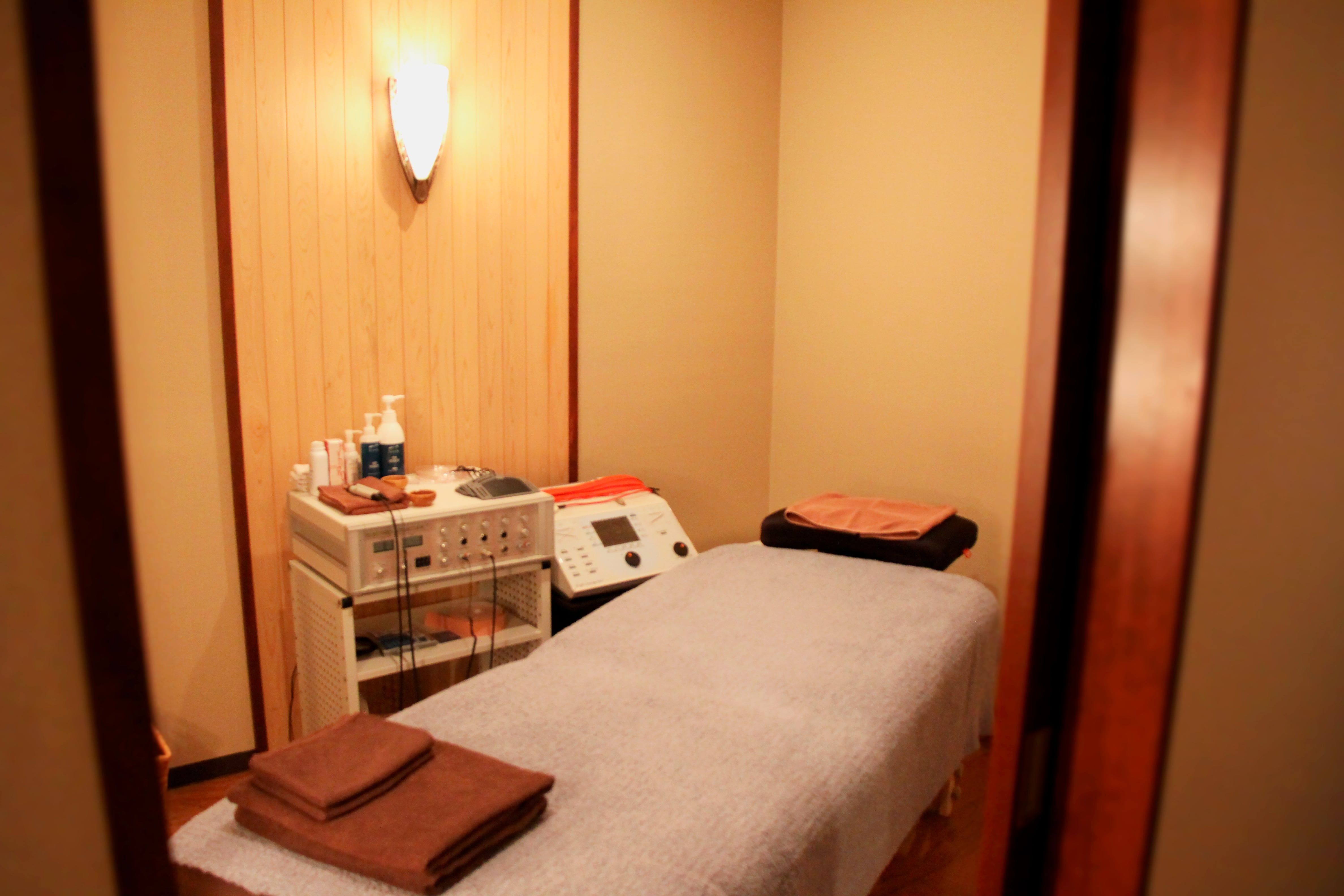 清潔感のある店内